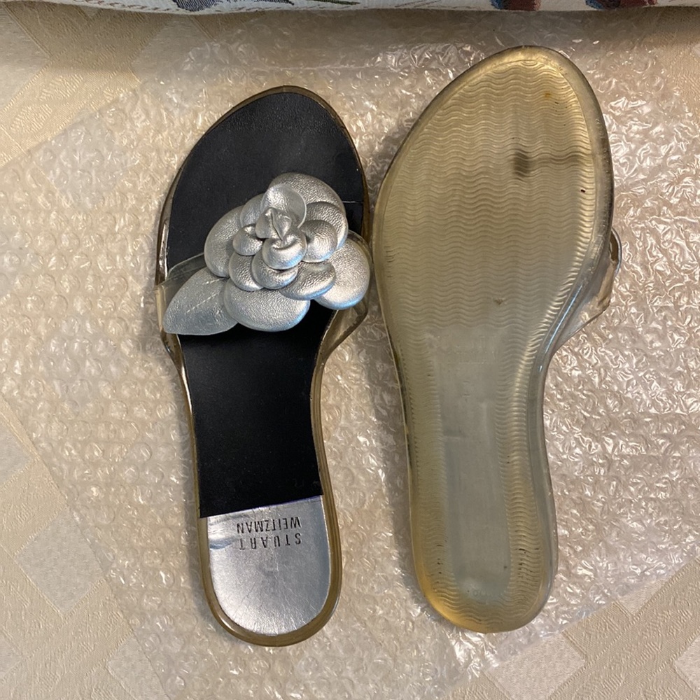 🌸 STUART WEITZMAN SLIDES/SANDALS - Picture 4 of 9